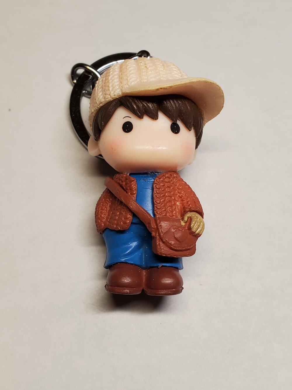 Cute Boy Keychain - 2"